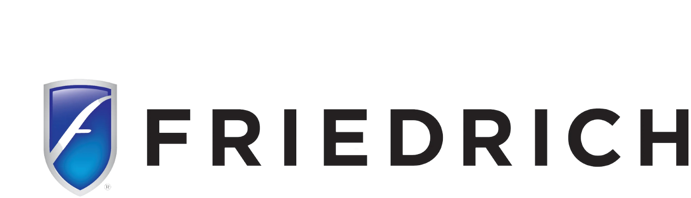 Friedrich HVAC brand logo.
